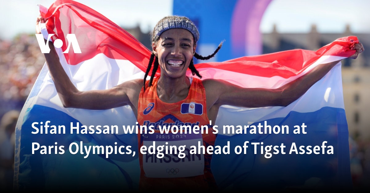 Sifan Hassan Wins Historic Olympic Marathon Gold