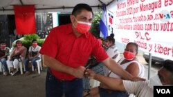 En fotos: mitin político de un candidato presidencial opositor en Nicaragua