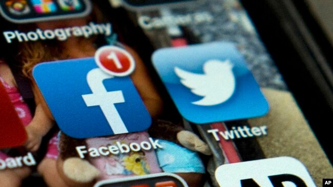 脸书和推特公司宣布删除大量来自俄罗斯和伊朗的信息及账号