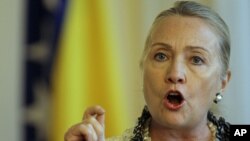 Хиллари Клинтон. Сараево, Босния. 30 октября 2012 года