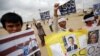 Land Activists Demonstrate Far From ‘Tense’ Hun Sen, Obama Meeting