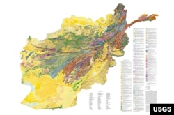 Map: Geologic and mineral resources of Afghanistan. Click image to download full map (PDF, 26 MB)