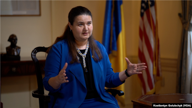 Ukrayna'nın ABD Büyükelçisi Oksana Markarova