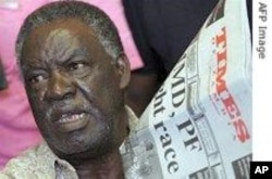 Zambian opposition leader Michael Sata