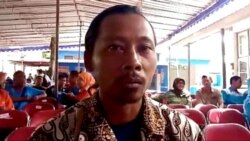 Sudarwanto alias Kodir, salah satu warga penolong korban insiden Pramuka SMP N 1 Turi. (Foto: Nurhadi)