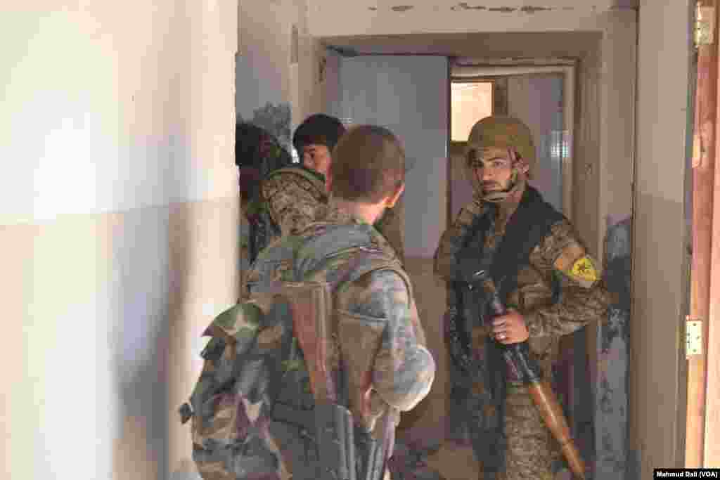 SDF Fighters in Raqqa