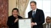 สหรัฐฯ ปรับไทยขึ้น ‘เทียร์ 2’ ค้ามนุษย์ - มอบรางวัลเชิดชูหญิงไทยช่วยเหลือเหยื่อประมง