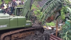 Au moins 8 morts dans l'éboulement d'une décharge après de fortes pluies en Guinée (vidéo)