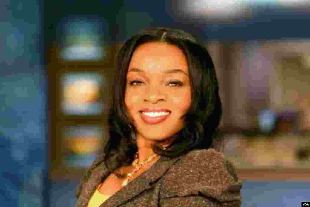 Linord Moudou, Host and Writer the English Radio Program "Health Chat" and the English Health TV Segements on "In Focus" for VOA's English-to-Africa Service