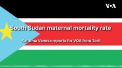 South Sudan maternal mortality rate