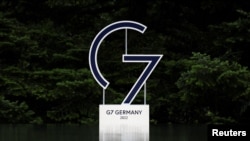지난해 6월 독일에서 G7 정상회의가 열렸다.