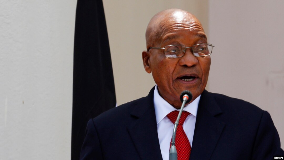 FILE - South African president Jacob Zuma. 