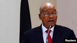 FILE - South African president Jacob Zuma. 