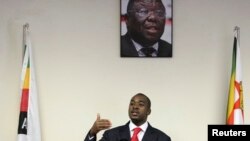 Nelson Chamisa, prezidan pwovizwa Mouvman pou Chanjman Demokratik, 