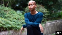 FILE - South African dancer and choreographer Dada Masilo poses on Sept. 26, 2012, in Lyon, central France. 