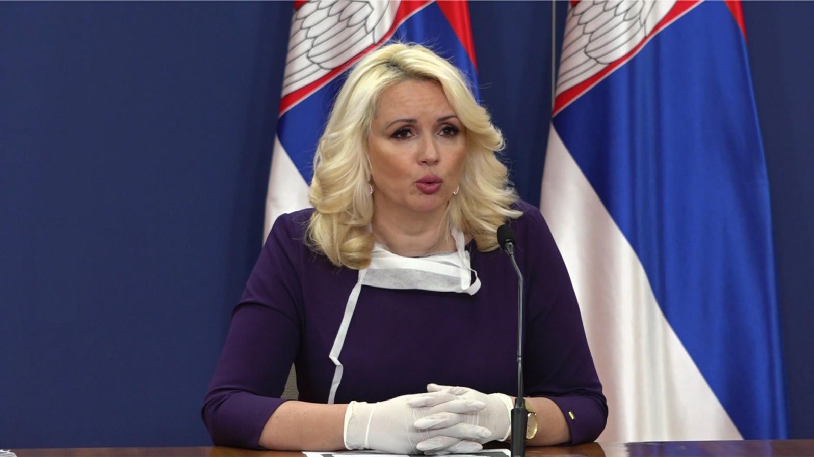 Zamenica direktora instituta Batut Darija Kisić-Tepavčević, Foto: video grab