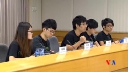 2014-10-21 美國之音視頻新聞: 香港政府與學聯代表舉行對話