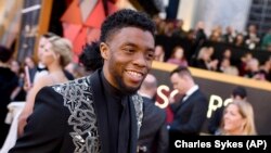 Chadwick Aaron Boseman, acteur principal de " Black Panther" aux Oscars le 05 mars 2018