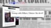 VOA60 Elections - WP: Donald Trump calls Hillary Clinton ‘the devil’