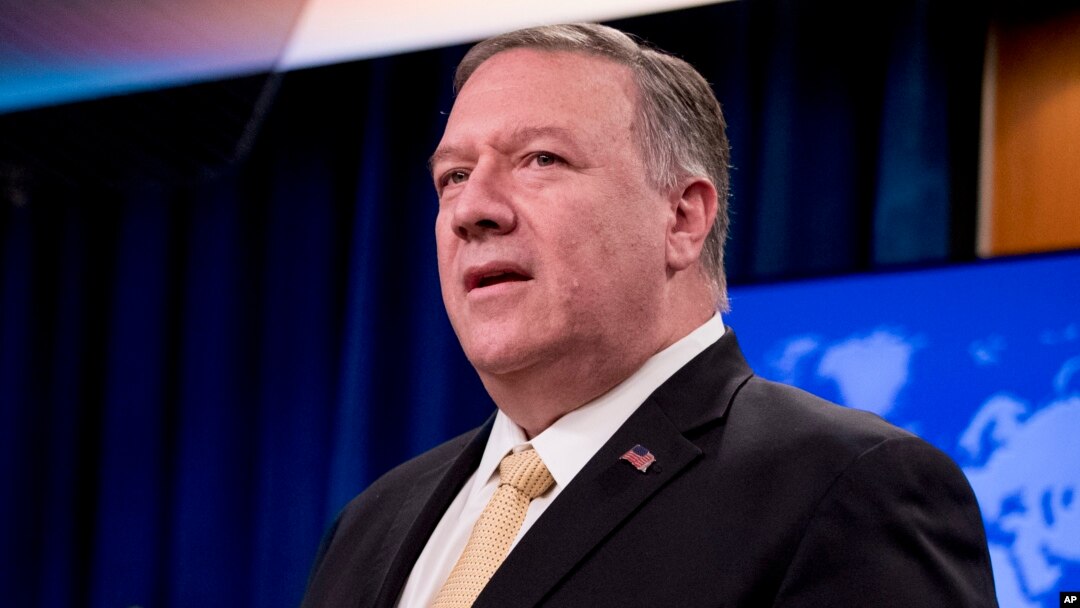 Sakataren harkokin wajen Amurka, MikePompeo