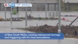 VOA60 World - Flood Forces Thousands to Evacuate Australia’s New South Wales