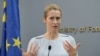 Верховна представниця ЄС, віцепрезидентка із закордонних справ та політики безпеки Кая Каллас. Фото: AP/Bilal Hussein 