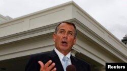 John Boehner a réitéré sa position contre toute hausse d’impôt, sur la chaine de télévision ABC, ce dimanche
