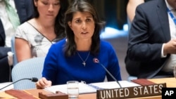 La embajadora de EE.UU. ante la ONU, Nikki Haley, advierte sobre la falta de garantías en Nicaragua para que los ciudadanos ejerzan sus derechos.