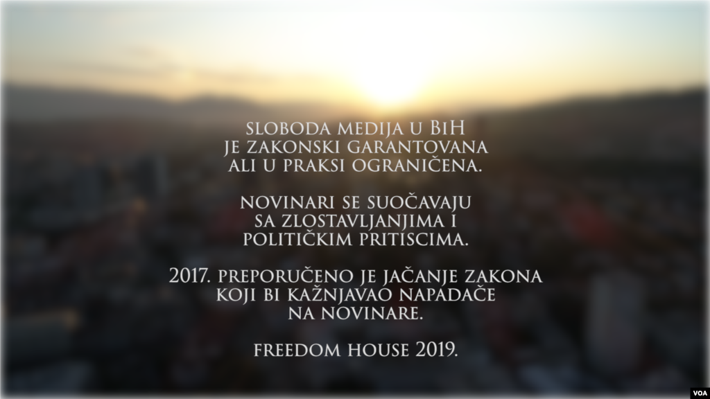 Press freedom Bosnia Freedom House