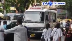 Manchetes Mundo 29 Setembro 2017: Pânico mortal em Mumbai