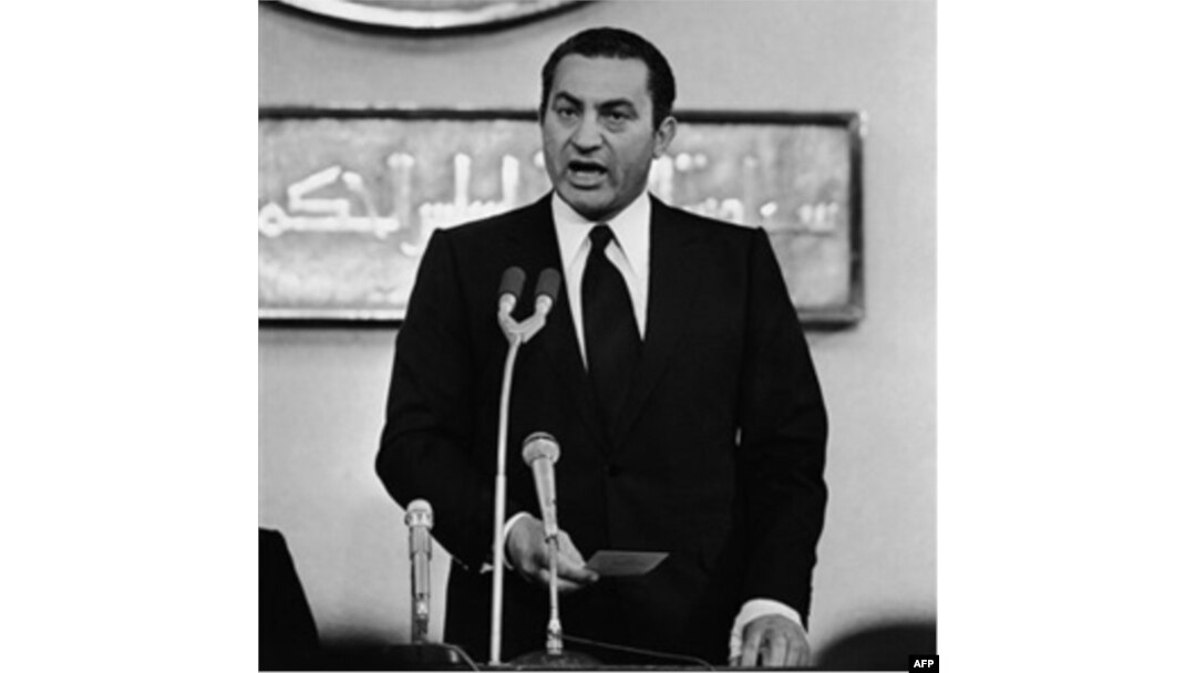 Husni Muborak qasamyod marosimida, Qohira, 14 oktabr 1981