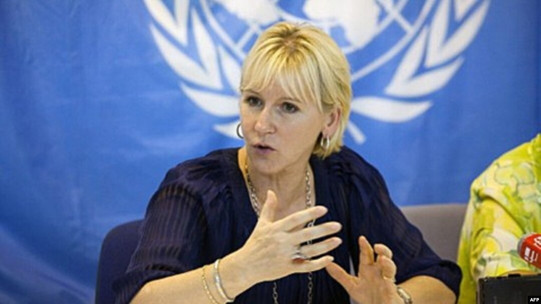 Menteri Luar Negeri Swedia Margot Wallstrom.