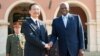 Primeiro-ministro chinês Wen Jiaobao, com José Eduardo dos Santos em Luanda