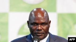 Mwenyekiti wa Tume ya Uchaguzi Wafula Chebukati, Nariobi, Kenya.