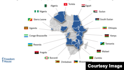 Hatua za ukandamizaji dhidi ya asasi za kiraia Afrika tangu mwaka 2004