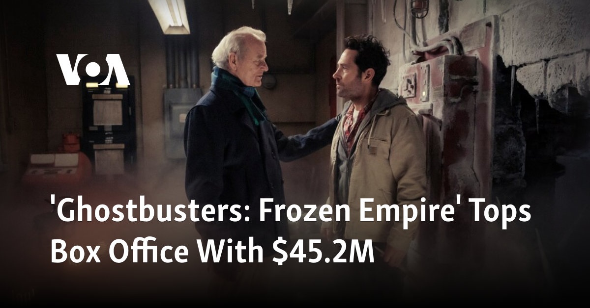 Frozen Empire’ en tête du box-office avec 45,2 millions de dollars