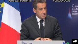 Le président Nicolas Sarkozy, hôte du sommet