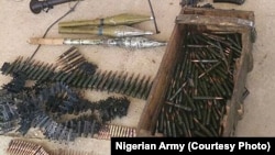 Wasu Daga Irin Makaman Da Ake Kwacewa Daga Hannun 'Yan Boko Haram