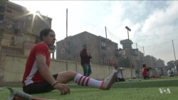 One-Legged Footballers in Egypt Aspire to a League of Their Own