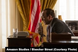 Kevin Spacey stars as Richard Nixon in Liza Johnson’s ELVIS & NIXON, an Amazon Studios / Bleecker Street release.