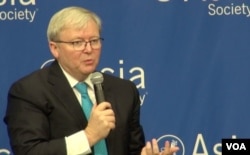 Ông Kevin Rudd, nguyên Thủ tướng Úc, hiện là Chủ tịch Viện Nghiên cứu Chính sách Asia Society.