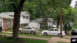 A residential section of Annandale, Virginia