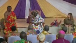 Le Ghana accueille Melania Trump (vidéo)
