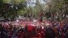Manifestation de l'opposition pour des élections "libres et justes" au Zimbabwe