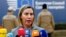 European Union foreign policy chief Federica Mogherini arrives at a EU leaders summit in Brussels, Belgium, Dec. 15, 2016. Mogherini authorized the publication of documents, Dec. 23, 2016, about the international nuclear deal with Iran reached in 2015.