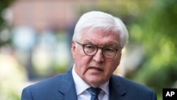 Le président allemand Frank-Walter Steinmeier