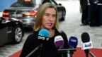 Trưởng chính sách an ninh và đối ngoại của EU, Federica Mogherini, tại Brussels, ngày 15/7/19.