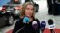 European Union for Foreign Affairs and Security Policy Federica Mogherini answers journalists' questions during a Foreign Affairs meeting at the EU headquarters in Brussels, July 15, 2019. 