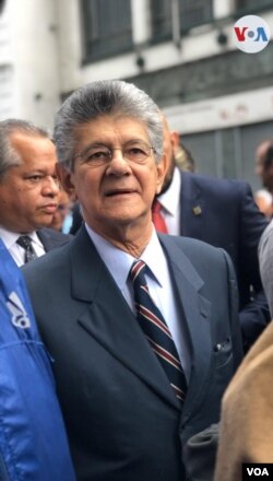 Henry Ramos Allup, ketua partai Aksi Demokrasi, partai tertua di Venezuela. (Foto: dok).