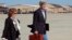 U.S. Secretary of State John Kerry and his wife Teresa Heinz Kerry board a second plane after their original aircraft had mechanical problems at Andrews Air Force Base in Maryland April 6, 2013. Kerry is departing for talks with Turkish Foreign Minister A